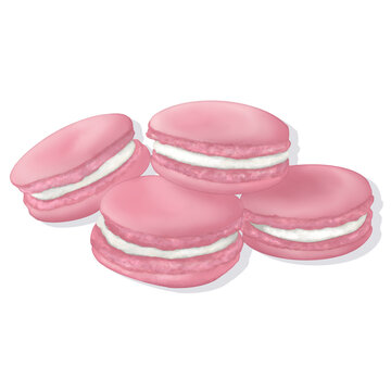 Pink Macarons 