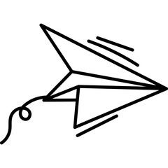 Obraz premium Paper Plane Icon