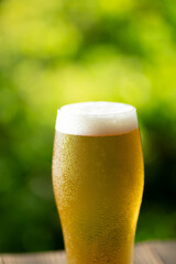 冷たいビール