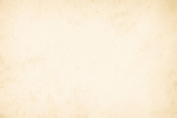 Colour old concrete wall texture background. Close up retro plain cream color cement wall background texture. Design paper vintage parchment element.