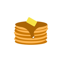 Pancake Food Illustration