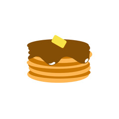 Pancake Food Illustration