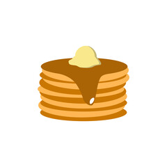 Pancake Food Illustration