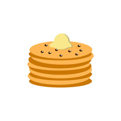 Pancake Food Illustration