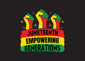 Juneteenth T-shirt Design