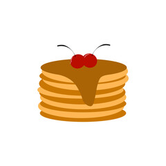 Pancake Food Illustration