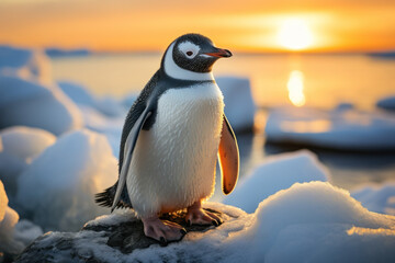 Penguins, Wildlife Photography, Generative AI