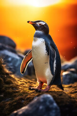 Penguins, Wildlife Photography, Generative AI