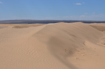 sand dunes in the desert