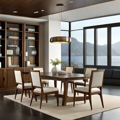 home interior generative by AI technology