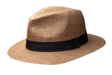straw hat isolated, png file