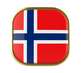 Norway Flag icon 3D