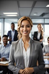 Fototapeta premium portrait of business team