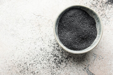 Hawaiian black  lava sea salt