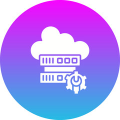 Cloud maintenance Icon