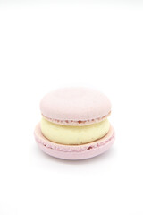 Macaroon on a light background.