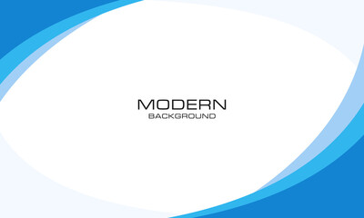 Abstract blue curves background isolated on white for business presentation, banner, certificate, brochure and poster