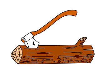 wood log