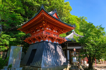 Fototapeta premium 和歌山市 紀三井寺 鐘楼