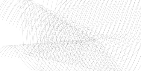 black and white background Vector Illustration of the gray pattern of lines abstract background. Wavy abstract stripes. Curved line vector.