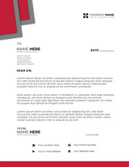 Corporate Letterhead with Creative Elements