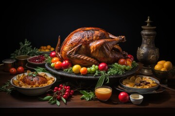 Thanksgiving turkey dinner 