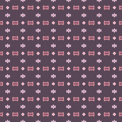 Abstract geometry shape seamless pattern on a background, Vector