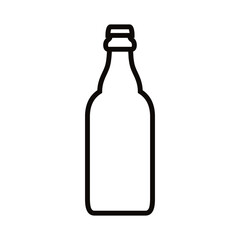 Bottle icon vector. Bottle for water illustration sign. Bottle of alcohol symbol or logo.