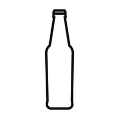 Bottle icon vector. Bottle for water illustration sign. Bottle of alcohol symbol or logo.