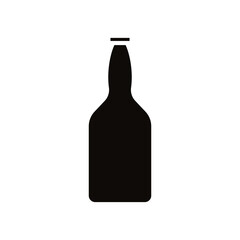 Bottle icon vector. Bottle for water illustration sign. Bottle of alcohol symbol or logo.
