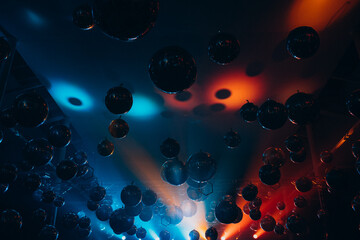 People clubbing and dancing at the performance