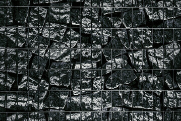 GABION - Decorative stone wall in steel mesh
