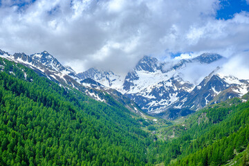 South Tyrol Mountain Scenery, Italy