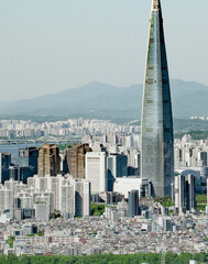 Seoul landscape, afternoon