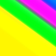 Yellow pink blue art