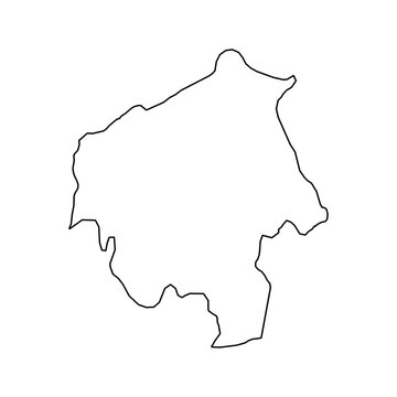 recommend clip art: Oyo state map, administrative division of the country of Nigeria. Vector illustration.