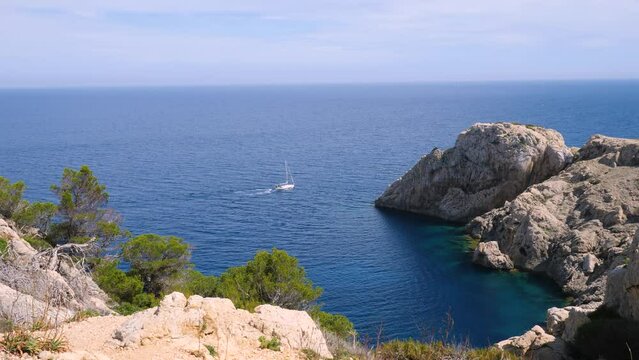 Beautiful bay in Majorca, Spain, Punta de Capdepera