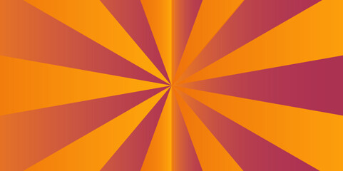 Abstract background with rays. Sun ray vector background radial sunrise or sunset light retro design. Abstract summer sunny. Vintage beam sunburst texture.