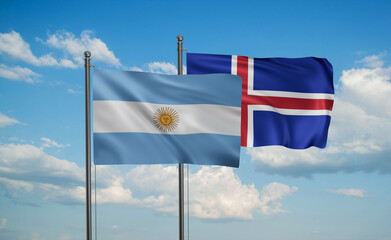 Iceland national flag