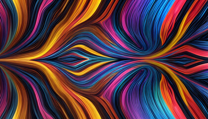 Obraz premium Creative colorful vintage 3D abstract for background