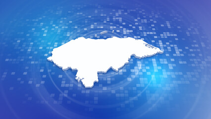 Honduras 3D Map on Minimal Corporate Background
Multi Purpose Background with Ripples and Boxes with 3D Country Map
Useful for Politics, Elections, Travel, News and Sports Events
