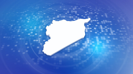Syria 3D Map on Minimal Corporate Background
Multi Purpose Background with Ripples and Boxes with 3D Country Map
Useful for Politics, Elections, Travel, News and Sports Events
