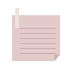 Cute Note Illustration