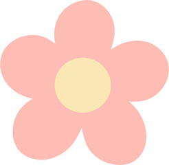 Flat Flower Vector