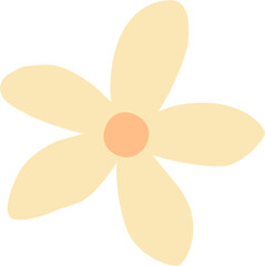 Flat Flower Vector