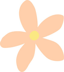 Flat Flower Vector