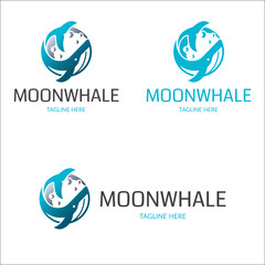 Moon Whale Logo