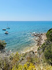 sea and rocks