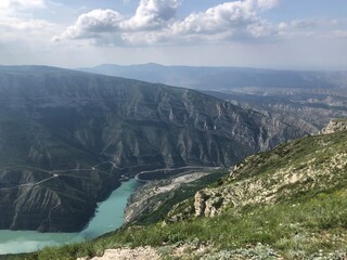 Fototapeta premium view from the mountain