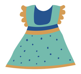 Dress for children, fashionable apparel for girl
